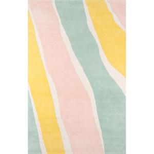 imageNovogratz Delmar Collection Sorbet Area Rug 36quot x 56quot PastelPastel