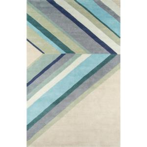 imageNovogratz by Momeni Delmar Ultralight Blue Runner Area Rug 23quot X 80quotBlue