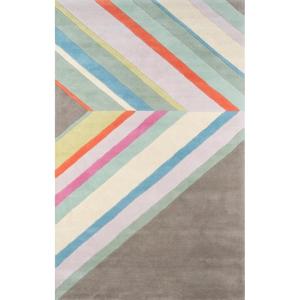 imageNovogratz by Momeni Delmar Ultralight Blue Runner Area Rug 23quot X 80quotGrey