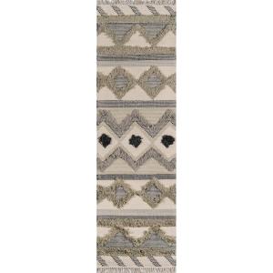 imageNovogratz by Momeni Indio Avalon Hand Woven Wool Area Rug Sage 2 X 33 x 710 Runner