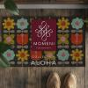 imageNovogratz by Momeni ALOHAALO15IVY1626 Aloha Collection Hello Hex Tile Door Mat 16quot x 26quot Ivory