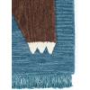 imageNovogratz by Momeni Atticus Teddy Hand Made Wool Navy Area Rug 3 X 5Navy
