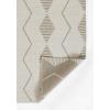 imageNovogratz by Momeni Malmo Diamond Polyester Ivory Area Rug 23quot X 76quot Runner3 x 8 Rectangular