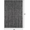 imageNovogratz by Villa Sicily IndoorOutdoor Area Rug Charcoal 33quot x 5 3 x 5 Outdoor Indoor Rectangle
