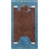imageNovogratz by Momeni Atticus Teddy Hand Made Wool Navy Area Rug 3 X 5Navy