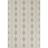 imageNovogratz by Momeni Malmo Diamond Polyester Ivory Area Rug 23quot X 76quot Runner8 x 10 Rectangular