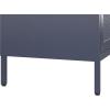 imageNovogratz Channing 2 Door Accent CabinetMesh Metal Locker NavyNavy