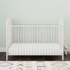 imageNovogratz Bushwick Metal Crib with Adjustable Mattress Height Off White