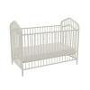 imageNovogratz Bushwick Metal Crib with Adjustable Mattress Height Off White