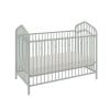 imageNovogratz Bushwick Metal Crib with Adjustable Mattress Height Olive