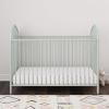 imageNovogratz Bushwick Metal Crib with Adjustable Mattress Height Olive