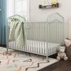 imageNovogratz Bushwick Metal Crib with Adjustable Mattress Height Olive