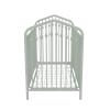 imageNovogratz Bushwick Metal Crib with Adjustable Mattress Height Olive