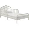 imageNovogratz Bushwick Metal Toddler Bed Off White
