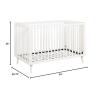 imageNovogratz Harper 3in1 Convertible Baby Crib White