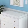 imageNovogratz Harper Baby Changing Table Dresser Topper White DL88762