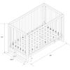 imageNovogratz Parker 3in1 TwoTone Crib White