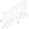 imageNovogratz Parker Toddler Rail White