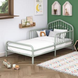 imageNovogratz Bushwick Metal Toddler Bed Sage Green