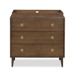imageNovogratz Harper Baby Changing Table Dresser Topper Walnut DL88762WN