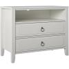 imageNovogratz Her Majesty 2 Drawer Nightstand Soft White