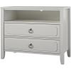 imageNovogratz Her Majesty 2 Drawer Nightstand Soft White