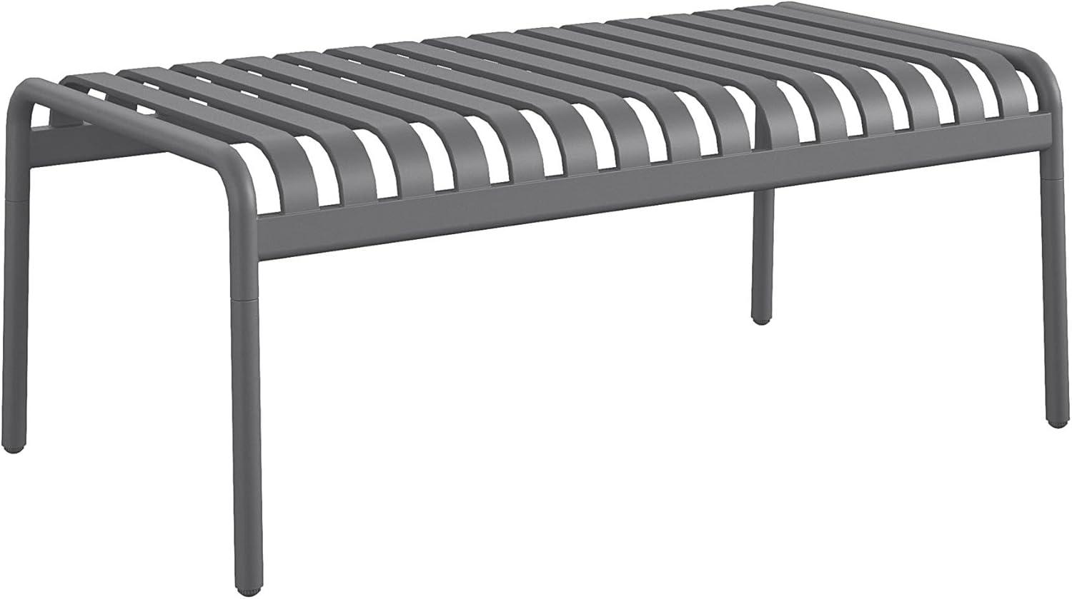 imageNovogratz Poolside Gossip Ola 4 Piece All Steel Conversation Set French BlueCharcoal