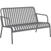 imageNovogratz Poolside Gossip Ola 4 Piece All Steel Conversation Set French BlueCharcoal