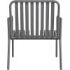 imageNovogratz Poolside Gossip Ola 4 Piece All Steel Conversation Set French BlueCharcoal