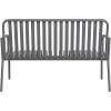 imageNovogratz Poolside Gossip Ola 4 Piece All Steel Conversation Set French BlueCharcoal