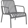 imageNovogratz Poolside Gossip Ola 4 Piece All Steel Conversation Set French BlueCharcoal