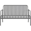 imageNovogratz Poolside Gossip Ola 4 Piece All Steel Conversation Set French BlueCharcoal