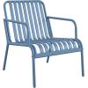 imageNovogratz Poolside Gossip Ola 4 Piece All Steel Conversation Set French BlueFrench Blue