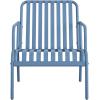 imageNovogratz Poolside Gossip Ola 4 Piece All Steel Conversation Set French BlueFrench Blue