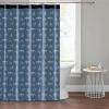 imageZebras in Love 100 Cotton Lightweight Top Buttonhole Machine Washable Easy Care Decorative Shower Curtain for Bathroom Blue 72quot W x 72quot L