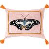 imageButterfly Breakfast Decorative Pillow 14inch x 18inch Pink