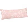 imageZebra Marble Body Pillow 20x48 Pink