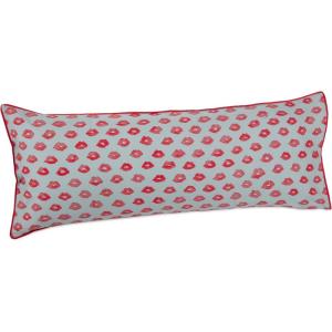 imagePainted Lips Body Pillow 20x48 Red