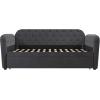 imageNovogratz 4243439N Daybed and Trundle Twin Over Twin Grey Velvet