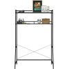 imageNovogratz Beverly OverTheBed Storage for Twin ampamp XL Twin Beds Black Oak