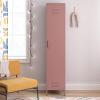 imageNovogratz Cache 1Door Tall Single Metal Locker Style Storage Cabinet Dusty RoseDusty Rose