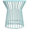 imageNovogratz Poolside Gossip Collection Roberta OutdoorIndoor Side Table Aqua Haze