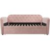 image:imageNovogratz 4243739N Daybed and Trundle Twin Over Twin Pink