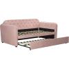 image:imageNovogratz 4243739N Daybed and Trundle Twin Over Twin Pink
