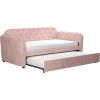 image:imageNovogratz 4243739N Daybed and Trundle Twin Over Twin Pink