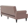 image:imageNovogratz Cassidy Upholstered Futon Blush Velvet