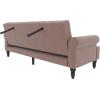 image:imageNovogratz Cassidy Upholstered Futon Blush Velvet