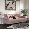 image:imageNovogratz Cassidy Upholstered Futon Blush Velvet