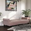 image:imageNovogratz Cassidy Upholstered Futon Blush Velvet
