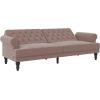 image:imageNovogratz Cassidy Upholstered Futon Blush Velvet